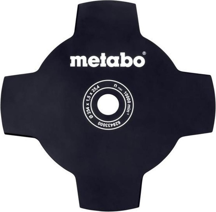 Produktbild Metabo Grasmesser 4-flügelig für FSD und FSB 36-18 LTX BL40 (Rasentrimmer, Rasenmäher Messer + Ersatzmesser Gartenmaschinen)