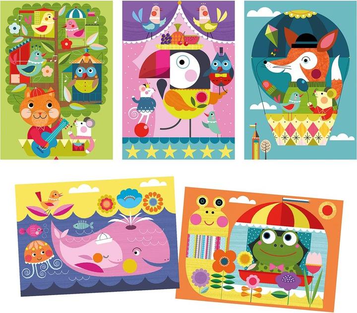 Produktbild Djeco Scratchbilder Lustige Entdeckung