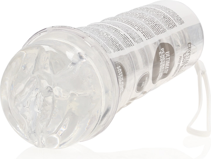 Actual product image RealRock Easy Rider - Pussy Masturbator - Transparent