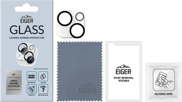 Produktbild Eiger Mountain Glass Lens (1 Stk., Apple iPhone 14, Apple iPhone 14 Plus)