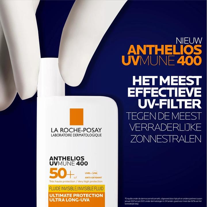 Actual product image La Roche Posay Anthelios UV Mune 400 (Sun cream face, SPF 50+, 50 ml, 77 g)
