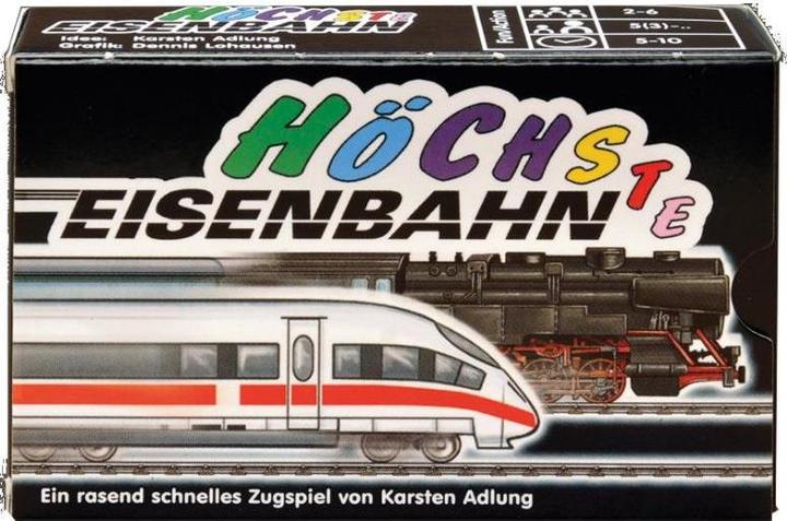Actual product image ADL01040 - Höchste Eisenbahn - card game (GB, DE, FR, IT, ES), for 2 to 6 players, aged 5 and older (English)