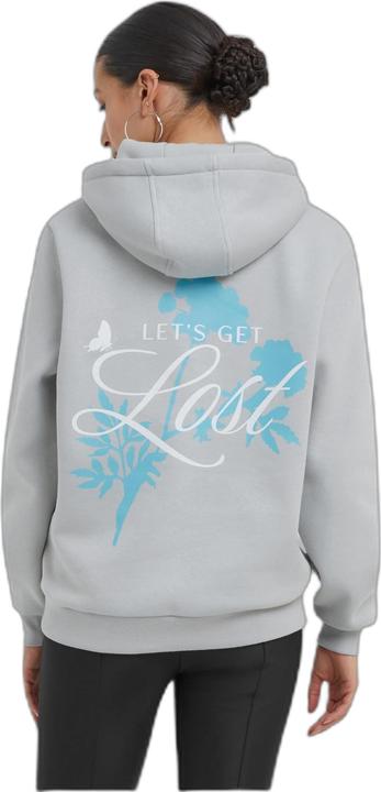 Produktbild Miss Tee Lost Flowers Ladies Fluffy Hoody - 174143 (M)