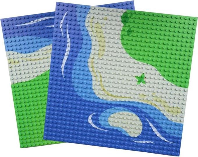 Actual product image Open Bricks OB-P32CB2 curved beach base plate