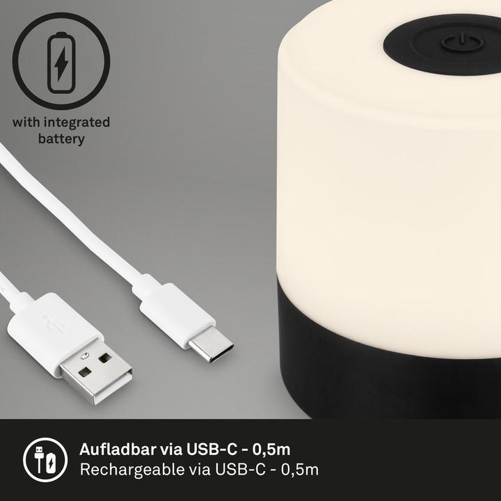 Image du produit Briloner Lampe de table LED rechargeable (150 lm)