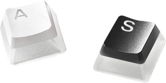 SteelSeries PrismCAPS Keycaps, NOR, Black