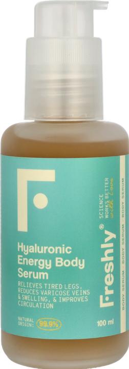 Actual product image Freshly Cosmetics Hyaluronic Energy Body Serum for Tired Legs, Varicose Veins, and Water Retention 1 (100 ml)