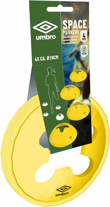 Umbro Markierungsplättchen, 4St.