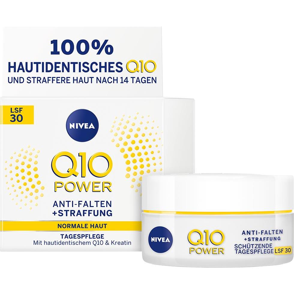 Nivea Crema Viso, Q10 Power (50 Ml, Da Giorno, Spf 30)