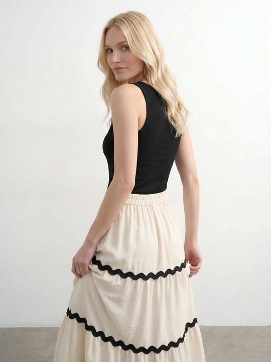 Produktbild Vero Moda VMJENNA Langer Rock Rock (S)