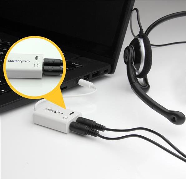 Actual product image StarTech 3.5mm zu (Splinters)