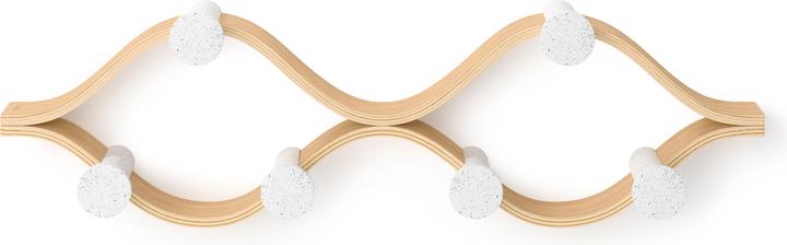 Umbra Montage 6 Hook Wht/Nat