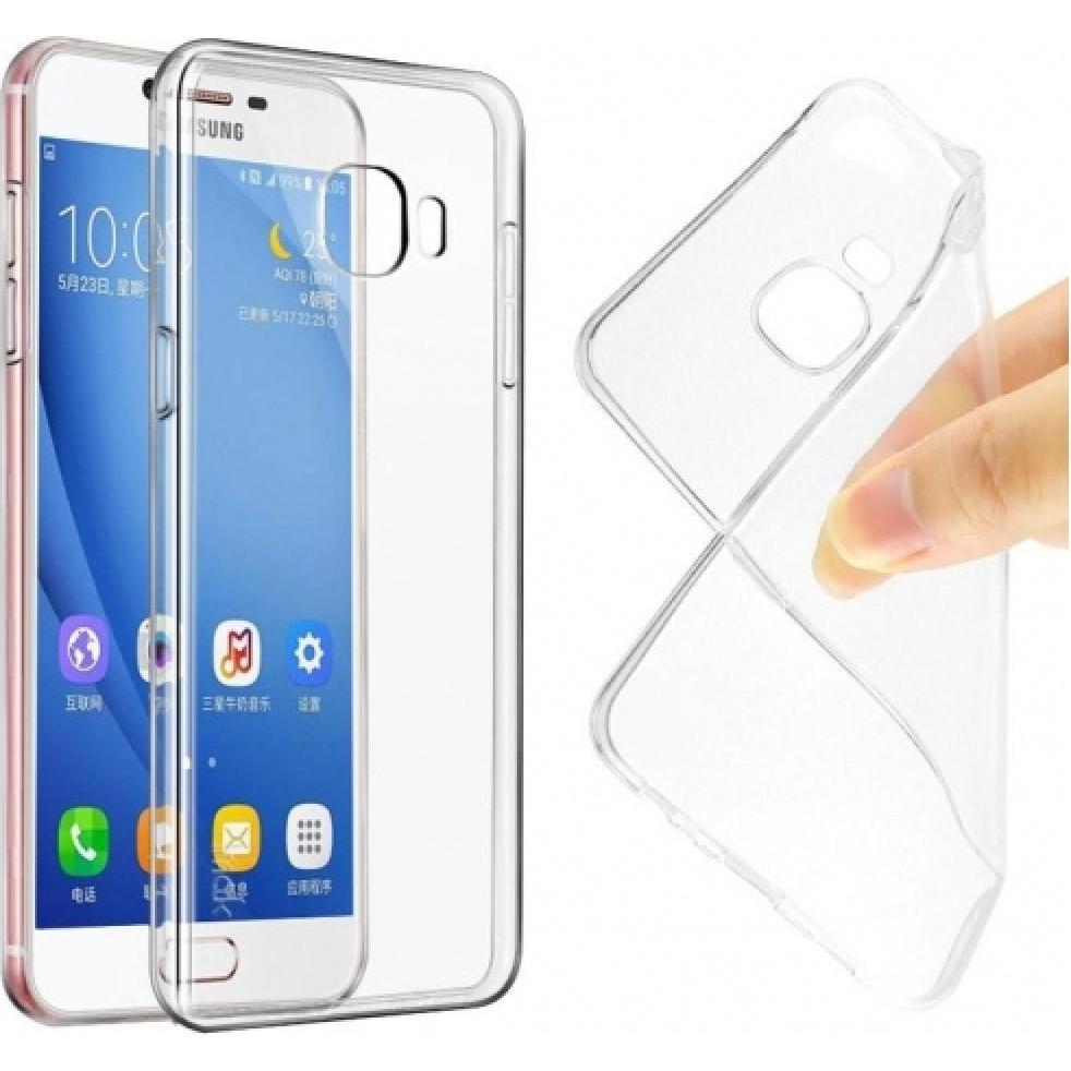 Thumbnail - Screenguard Samsung Galaxy C7 Flexible TPU Clear Case (Samsung Galaxy C7), Smartphone Hülle, Transparent