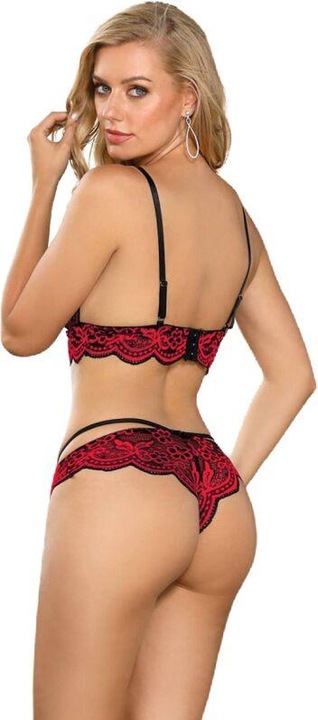 Produktbild Subblime Zweiteiliges Set Spitzenoberteil Und H?Schen S/M (M)
