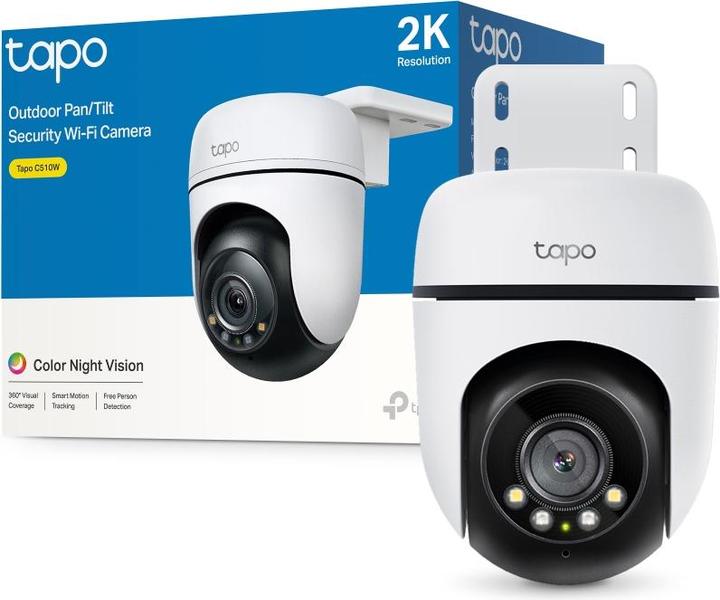 Produktbild TP-Link Tapo C510W 3MP 360° Outdoor Kamera MicroSD (2304 x 1296 Pixels)