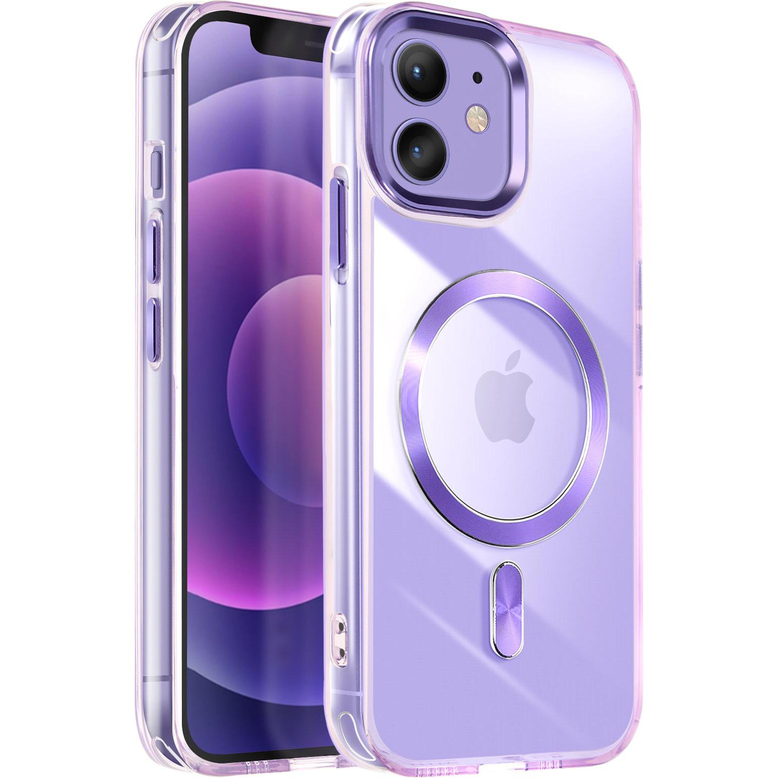 Avizar Cristal Color Case (Apple iPhone 12 Pro), Smartphone Hülle, Violett
