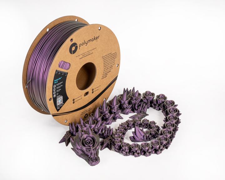 Actual product image Polymaker PolyLite PLA Starlight (PLA, 1.75 mm, 1000 g, Multicoloured)