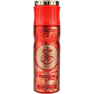 Paris Corner, Deodorante, Khair Fusion Deodorant Spray 200ml (Getto vaporizzato, 200 ml)