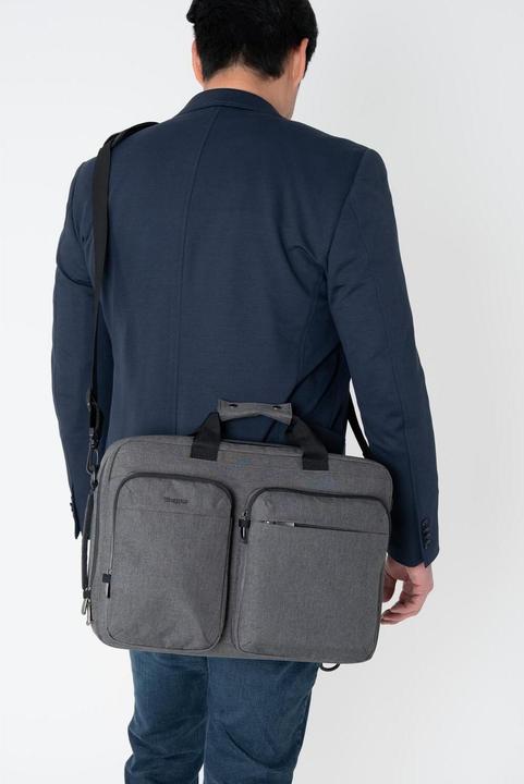 Produktbild Targus Hybrid Briefcase Backpack - Grey (12.20 l)