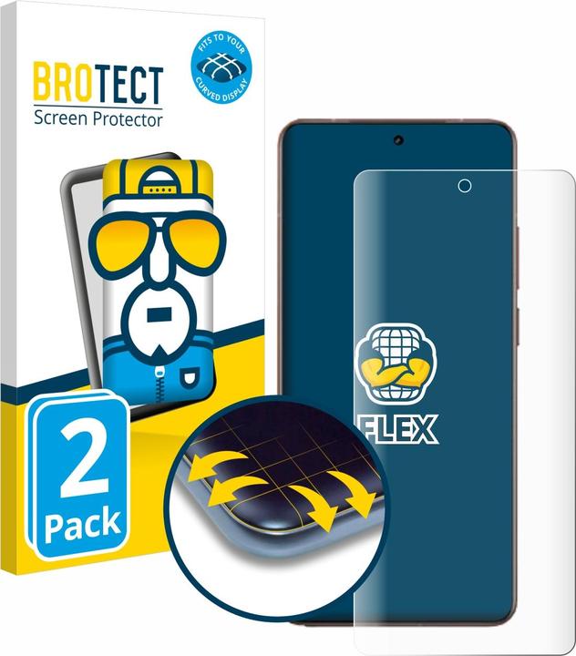 Image du produit BROTECT Full-Screen Protection (2 pièce(s), Realme 7 Pro)