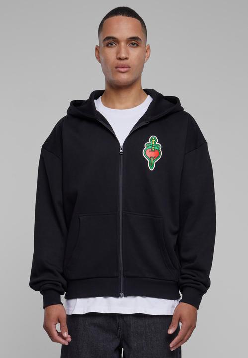 Produktbild Urban Classics Santa Monica Heavy Oversize Zip Hoody - 76945 (XS)