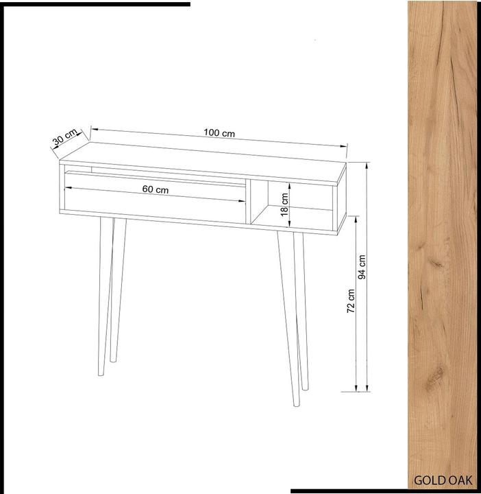 Image du produit Homitis Cleo (100 x 30 x 94 cm)