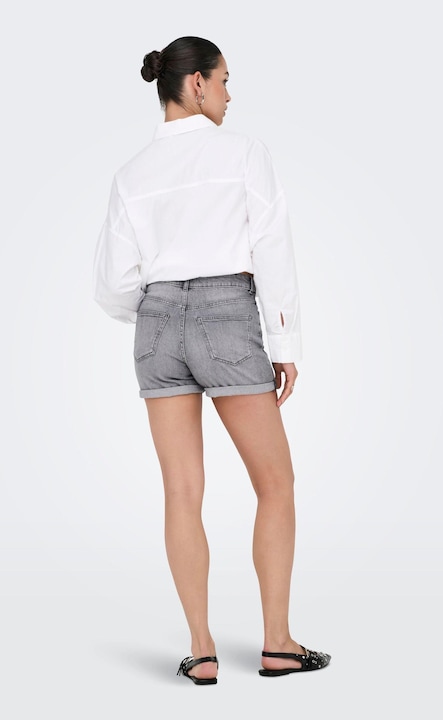 Immagine prodotto Only ONLJOSEPHINE Hohe Taille Normal geschnitten Jeans-Shorts Jeans-Shorts (XS)