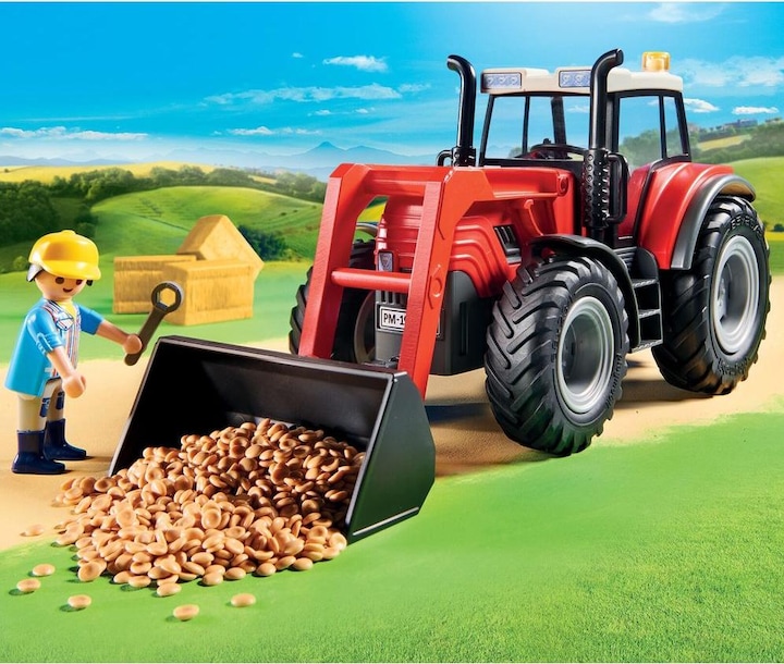 Produktbild Playmobil Riesentraktor mit Anhänger (70131, Playmobil Country)