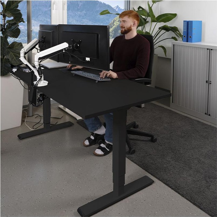 Actual product image Contini Office table (160 x 80 x 130 cm)