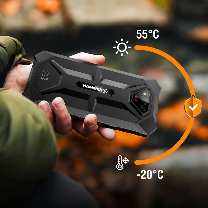 Image du produit Myphone Marteau Iron V (64 Go, Noir, 6.50", Double SIM, 4G)