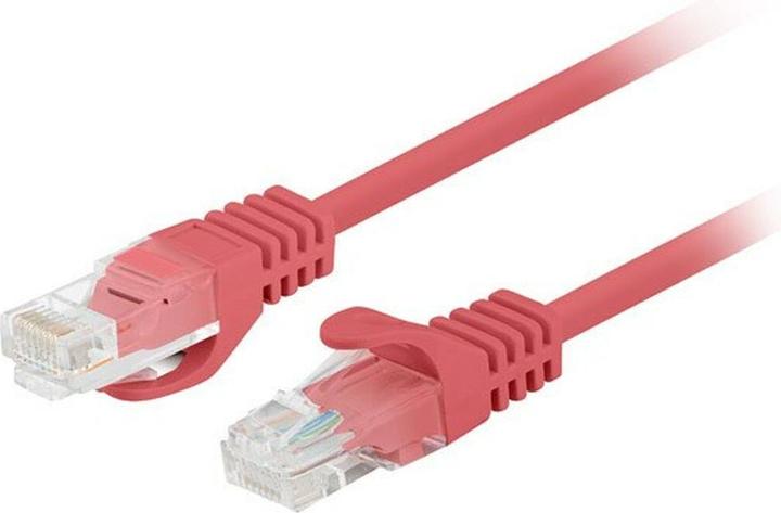 Actual product image Lanberg Patchcord Cat.6 Ftp 1m Czerwony Fluke Passed 10-Pack (U/UTP, CAT6, 1 m)