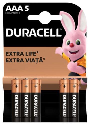 Image du produit Duracell Batteries AAA 5 Pce (5 pcs, AAA)