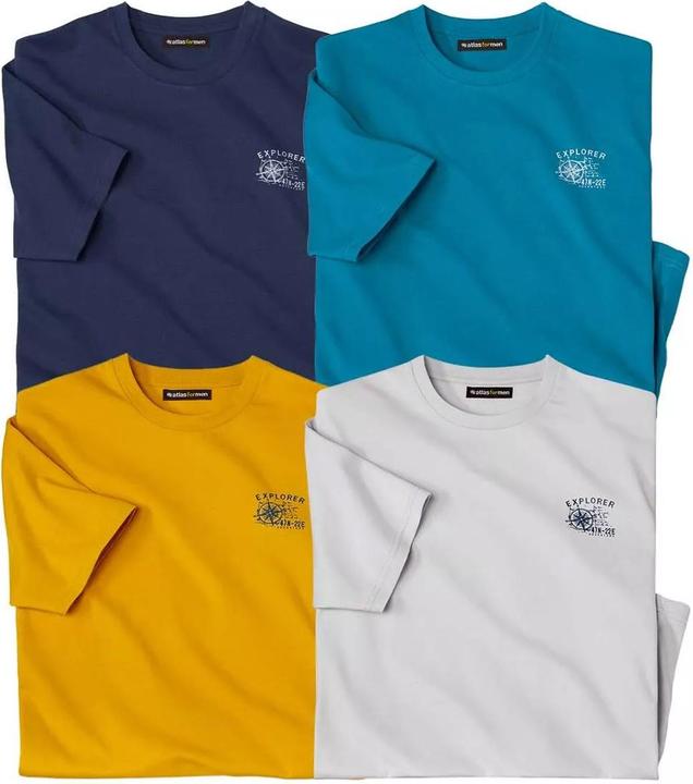 Produktbild Atlas For Men TShirt (4erPack) (M)