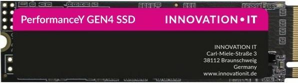 Innovation IT SSD M.2 512GB PerformanceY GEN4 NVMe PCIe 4.0 x 4 retail (512 GB, M.2 2280)