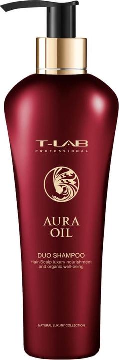 Actual product image T-Lab Professional Aura Oil Duo Shampoo 300 ml Unisex Professional (300 ml, Liquid shampoo)