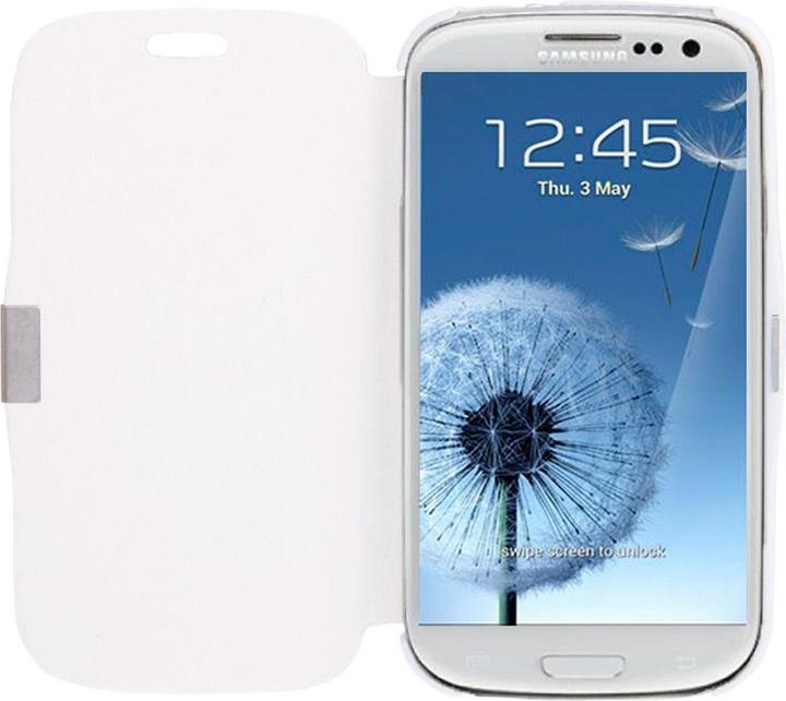 Produktbild König Design Handyhülle Tasche für Samsung Galaxy S3 i9300 / i9305 / S3 NEO i9301 weiss gebürstet (Samsung Galaxy S3 i9300, Samsung Galaxy S3 LTE i9305)