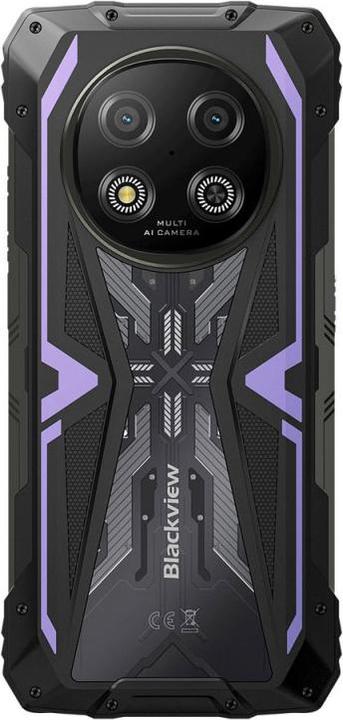 Immagine prodotto Blackview Rock 2 (NFC - 6.67" - 256 Go, 12 Go RAM - 15000mAh) Violet (256 GB, Viola, 6.67")