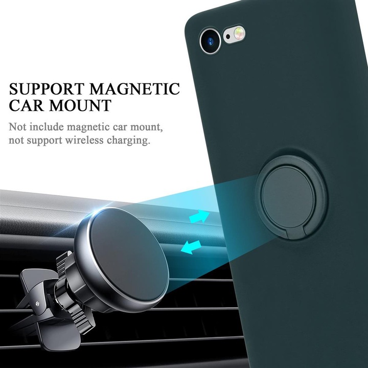Actual product image Cadorabo TPU Liquid Ring Silicone Case Cover (Apple iPhone 7, Apple iPhone SE (2nd Gen))