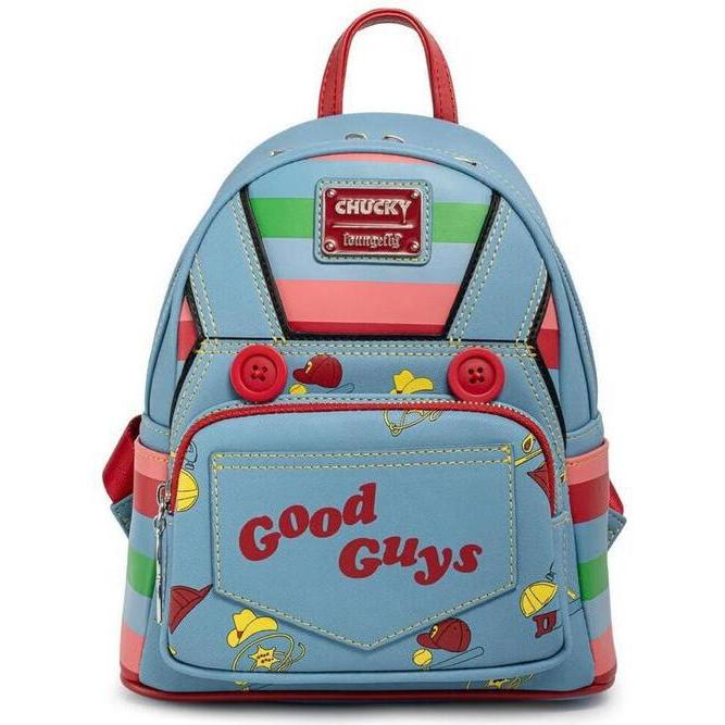 Loungefly, Borsa Scuola Materna, - Childs Play Chucky Cospla..., Multicolore
