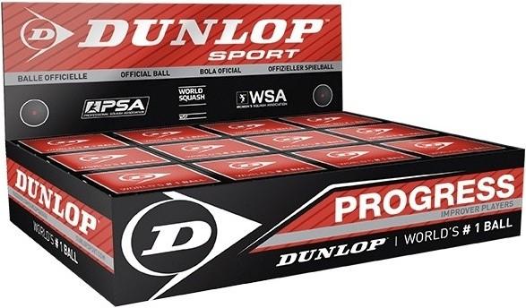 Produktbild Dunlop Progress Squashbälle 12Erpack