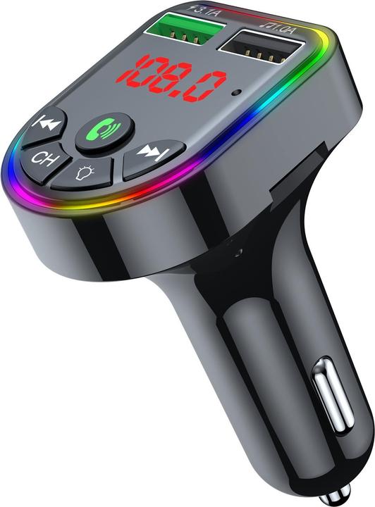 Gembird Caricatore Mobile Per Auto USB 3in1/Trasmettitore Fm Btt-05