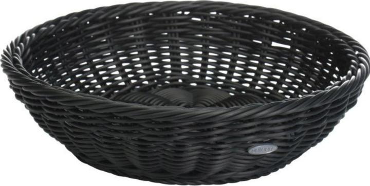 Produktbild Saleen Korb-Schale, rund, 29 cm, schwarz (29 x 8 cm)