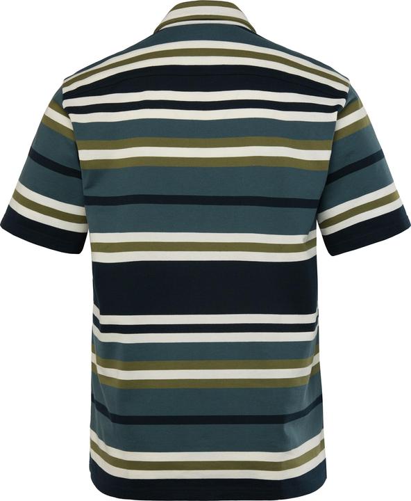 Immagine prodotto Sthuge Piqué-Streifenhemd, Halbarm, kastiger Fit (XL)