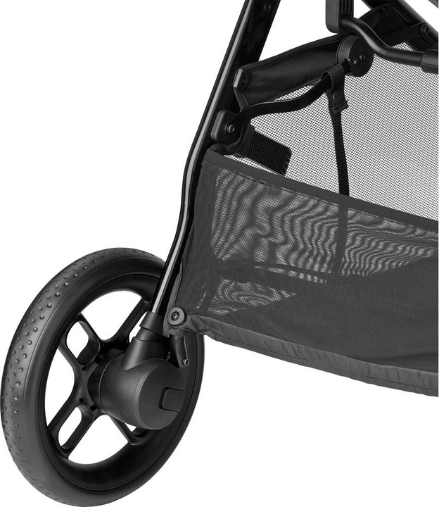 Actual product image Maxi-Cosi Zelia 3 Luxe Twillic Truffle Fr (Black glossy frame & Black Leather)