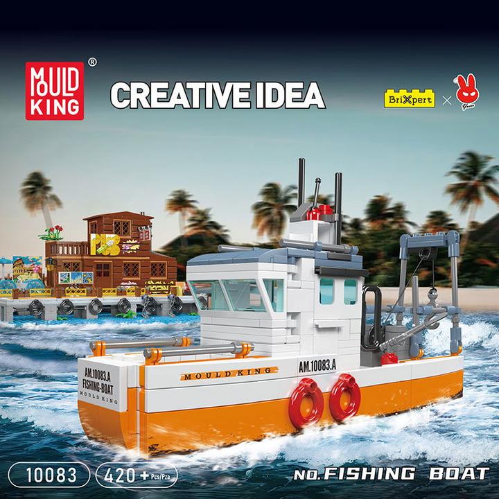 Image du produit Mould King Bateau de pêche