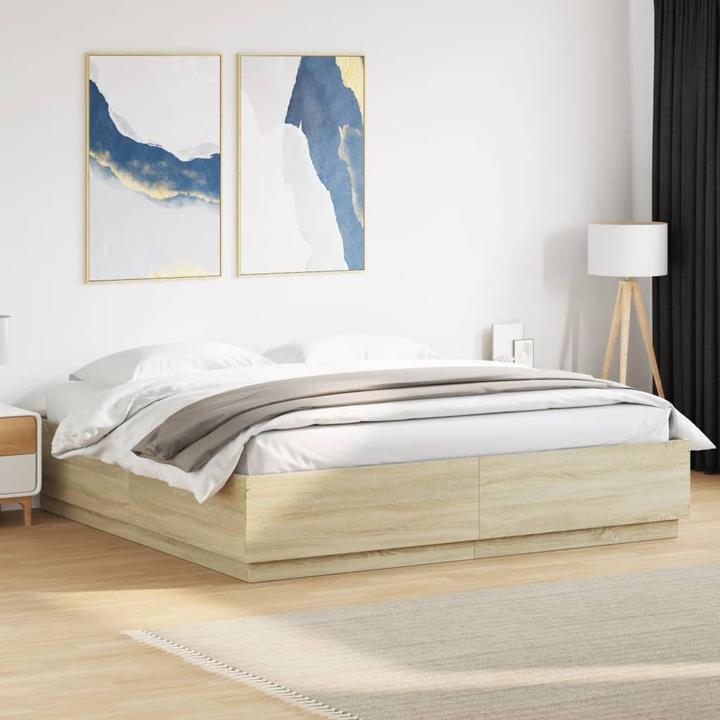Produktbild vidaXL Bettgestell (200 x 200 cm)