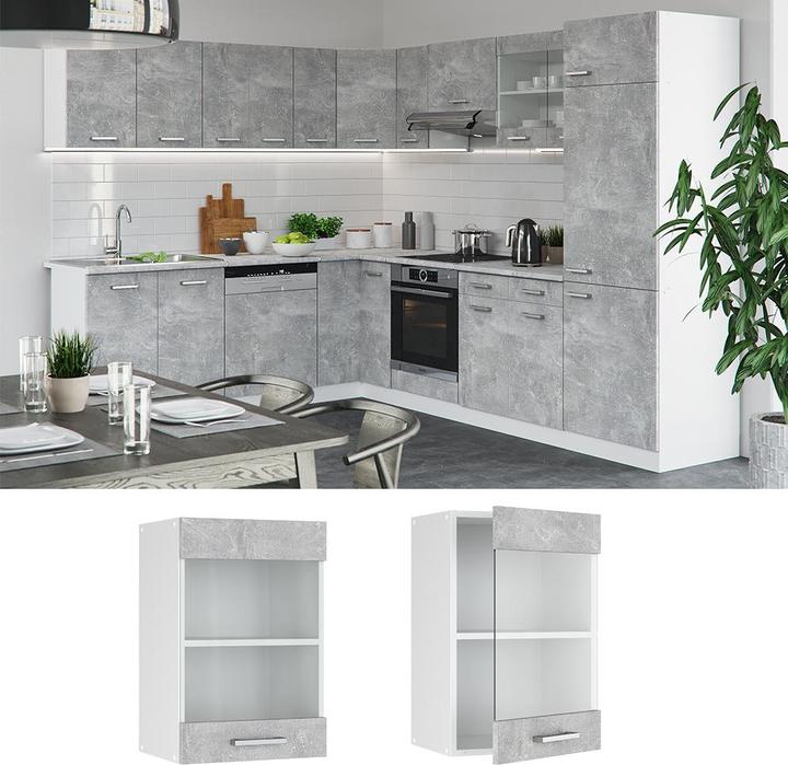 Produktbild Vicco Küchenglasschrank R-Line (40 x 31 x 60 cm)