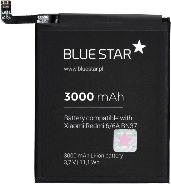 Partner Telecom Battery Blue Star BLUE STAR battery for XIAOMI REDMI 6 / 6A (BN37) 3000 mAh