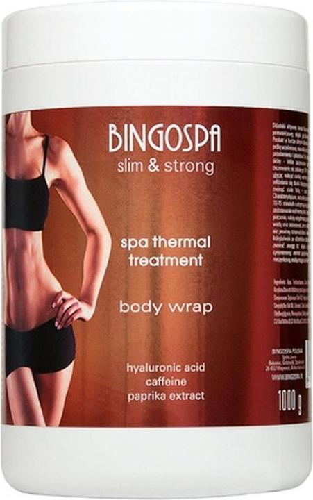 BingoSpa BINGO SPA Termiczny zabieg SPA do ciała z kwasem hialuronowym 1000g (Körpercreme, 1000 ml)