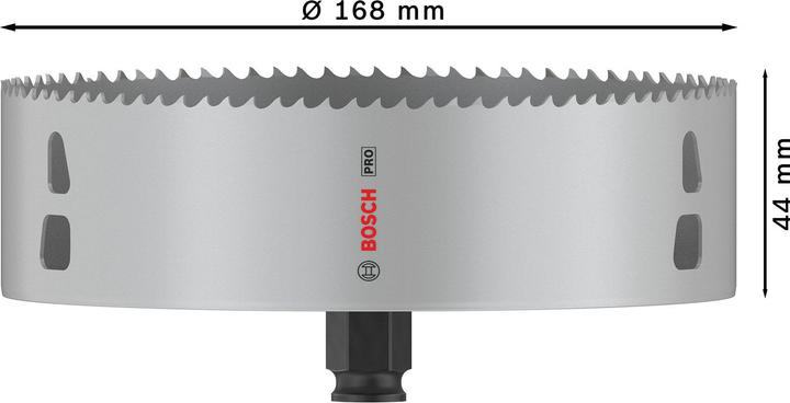 Produktbild Bosch Professional Zubehör Pro Multi Material PC Plus (168 mm)